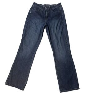 Lee Comfort Waist Womens Jeans Size 10 Medium Wash High Rise Straight Leg